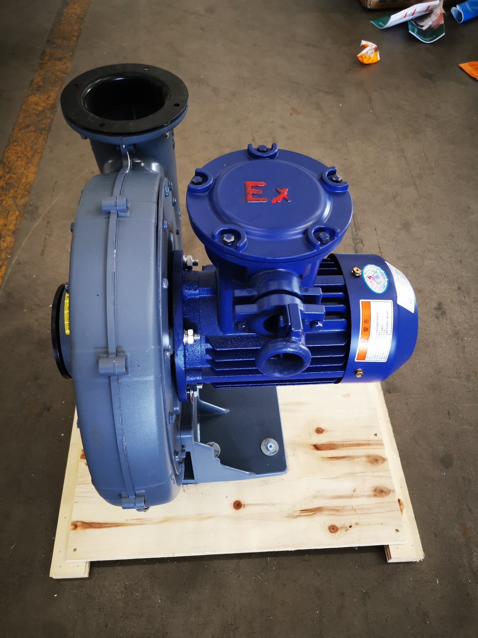 透浦式防爆中压风机燃烧器成套自动化设备