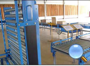 翻转式辊筒输送机