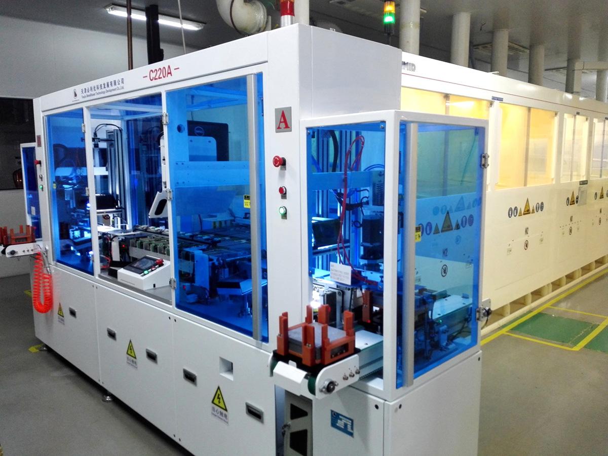 硅片刻蚀清洗自动上料机