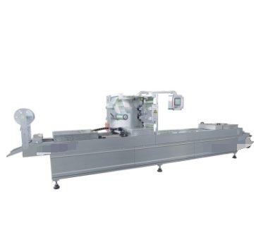 全自动双面拉伸连续热成型真空包装机