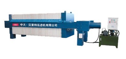 普通液压式高压聚丙烯隔膜压滤机系列