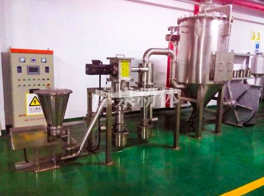 FW卧式单转子式气流分级机