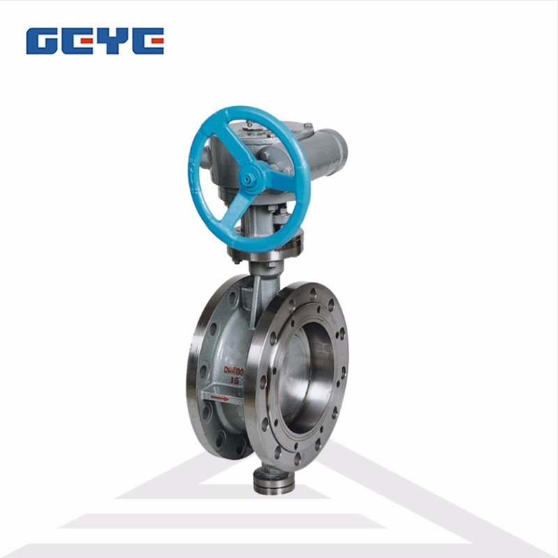 涡轮不锈钢法兰硬密封蝶阀