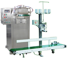 DCS－50型敞口袋包装机（带输送缝包机）
