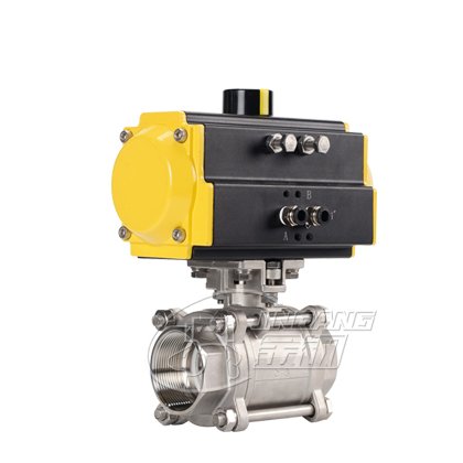 内螺纹气动球阀