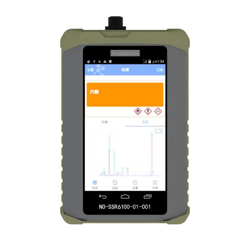 简智SSR-6100新手持拉曼光谱检测仪