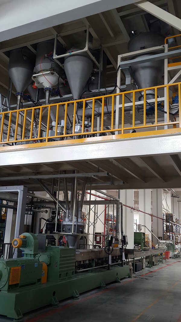 挤出机配料系统