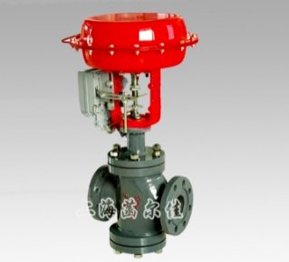 气动双座调节阀