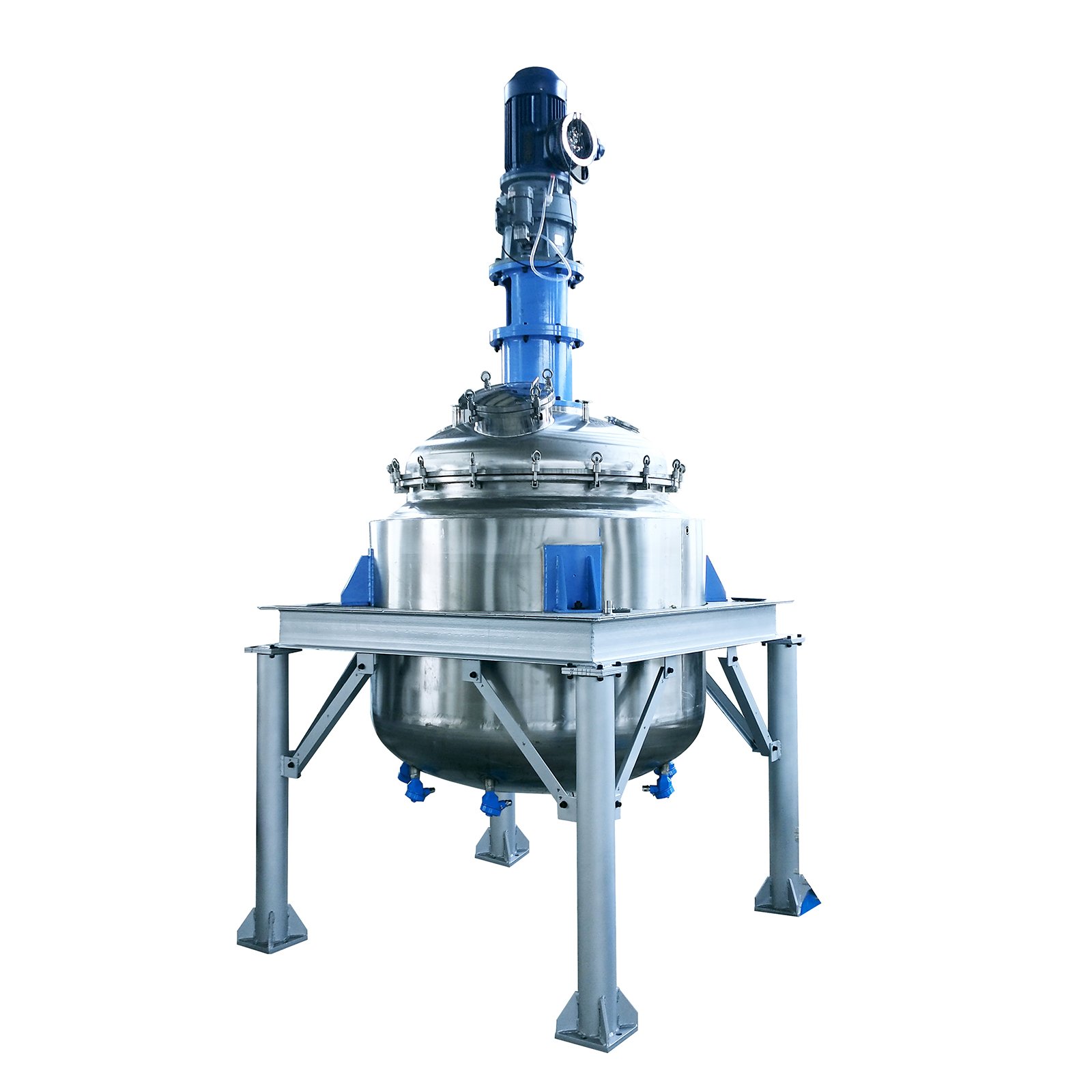 1000L电加热双层分散搅拌釜可通冷水