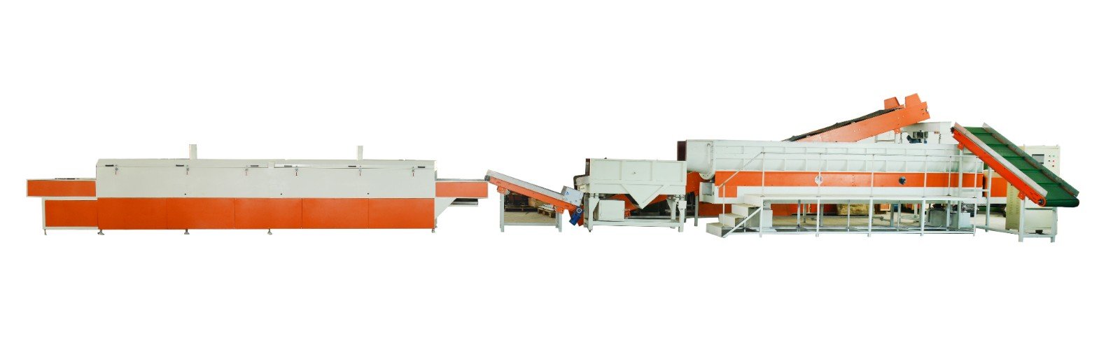 隧道式振动研磨生产线