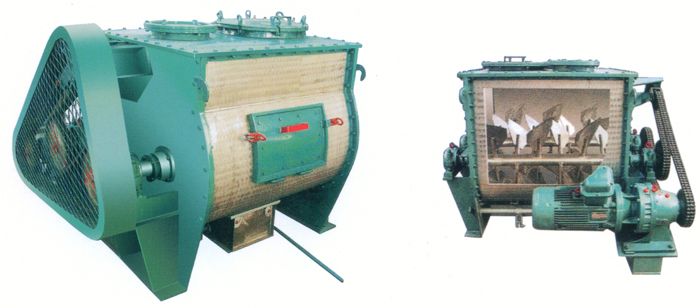 WZ系列无重力双轴桨叶混合机