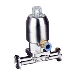 卫生级气动隔膜阀 (不锈钢)