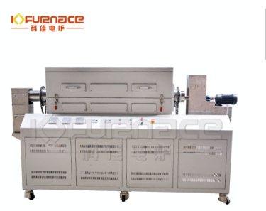 三温区自动进出料旋转管式炉
