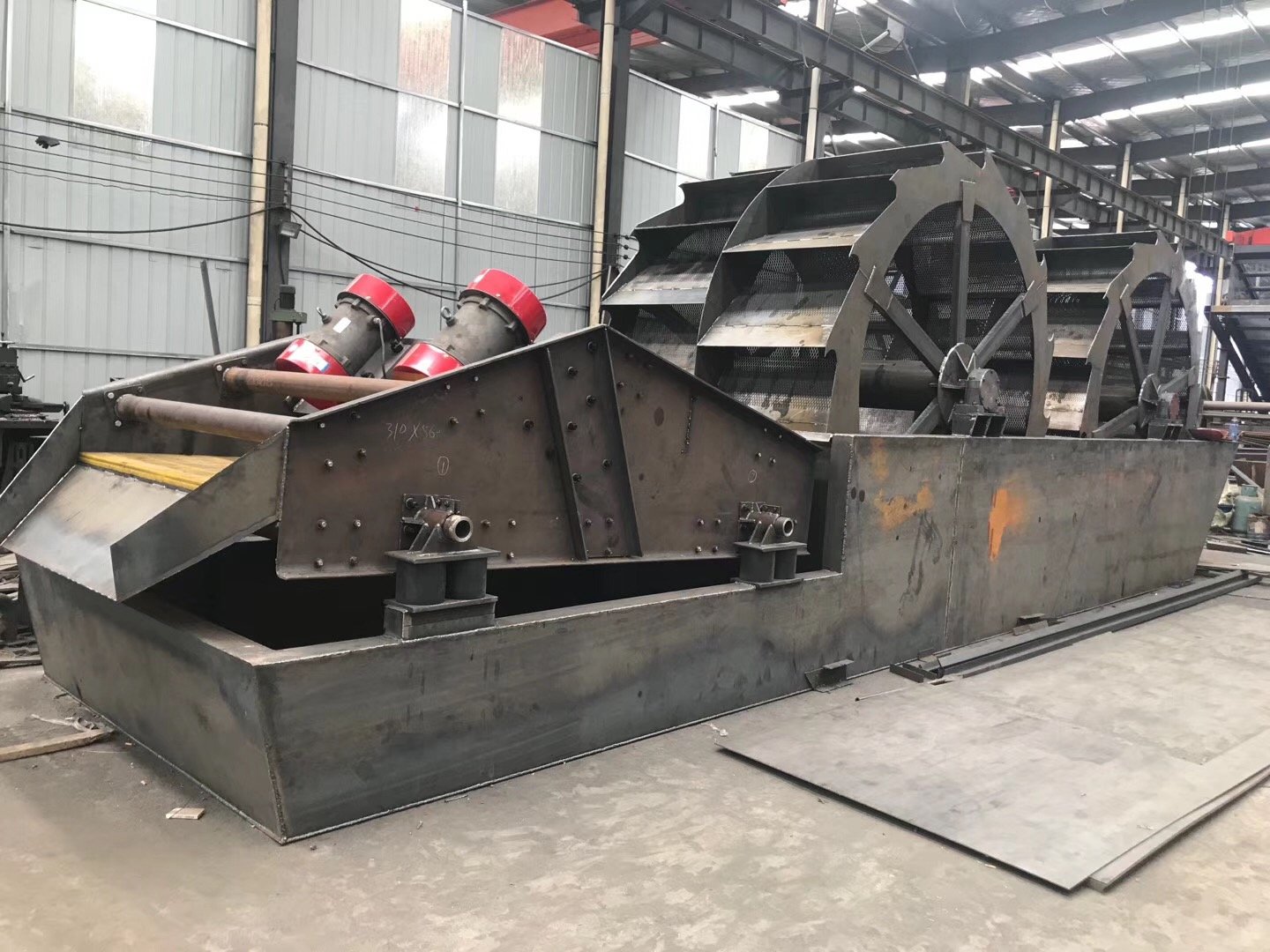 双叶轮洗砂回收一体机