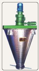 DLH-I型公自转传动多角变距锥形混合机