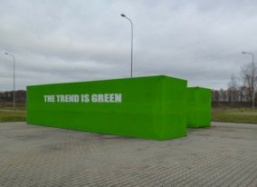 集装箱中的立磨