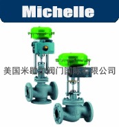 进口气动双座调节阀