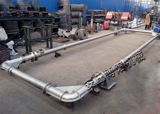 染料中间体管链机，管链式粉体输送机