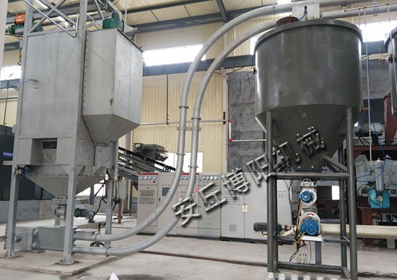 氧化铁管链输送系统 粉体管链输送装置