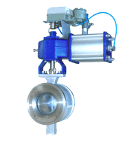 气动V型调节球阀ZSSV/ZSHV型