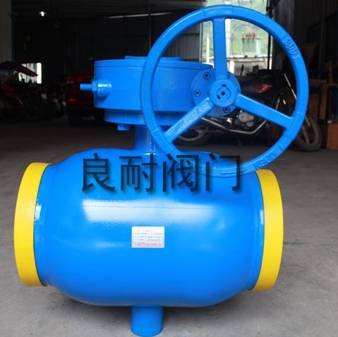 涡轮全焊接电动法兰球阀