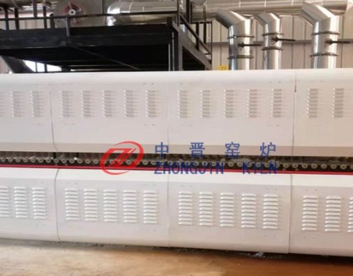 高温分解硫酸亚铁1260℃电加热辊道窑