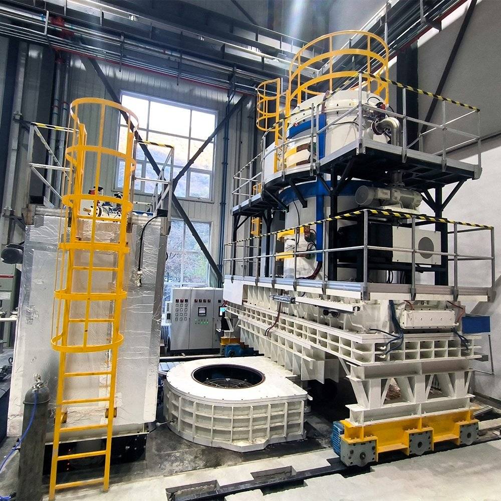 立式双室真空气冷油淬炉