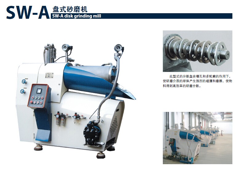 SW-A盘式砂磨机