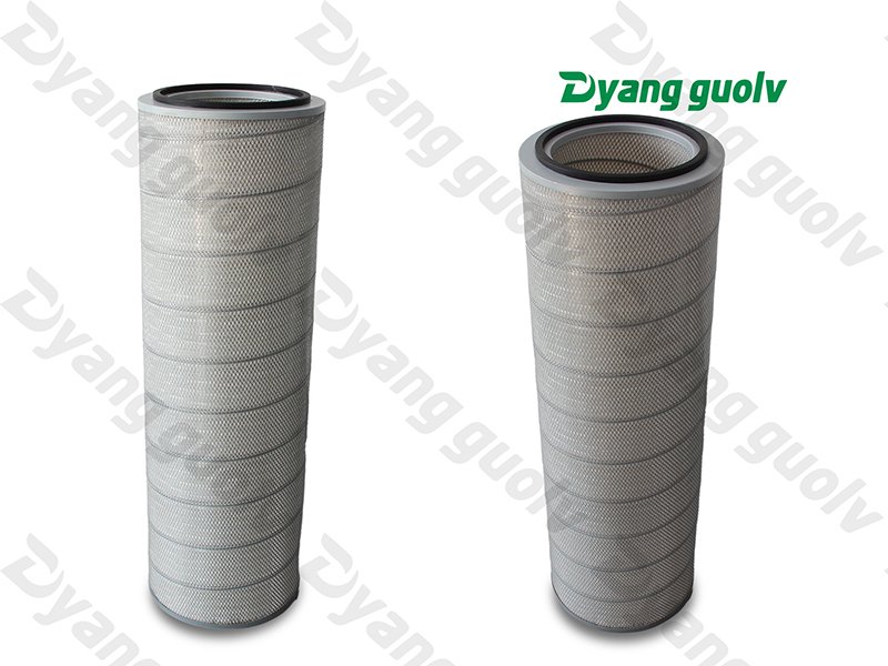 铁盖螺旋咬合内外护网HV木浆纸滤筒