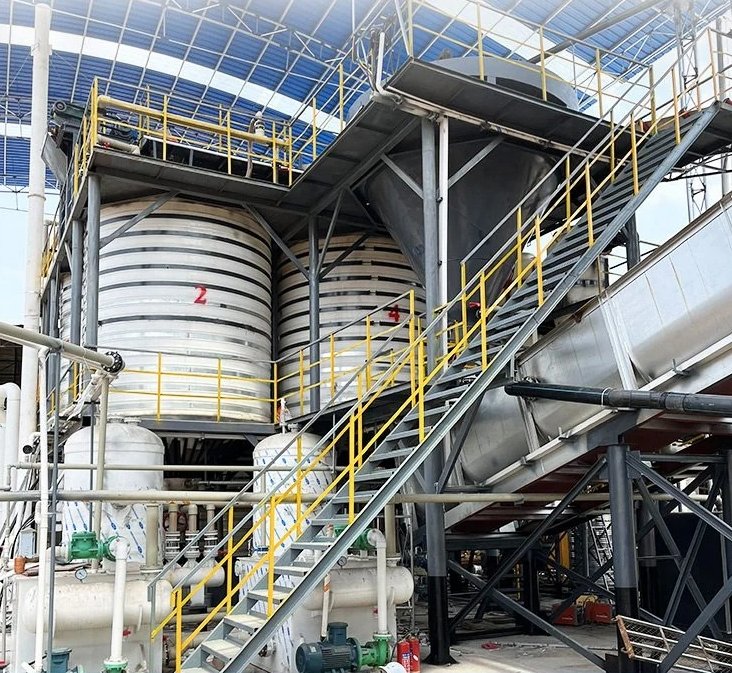 石英砂快速酸洗生产线设备