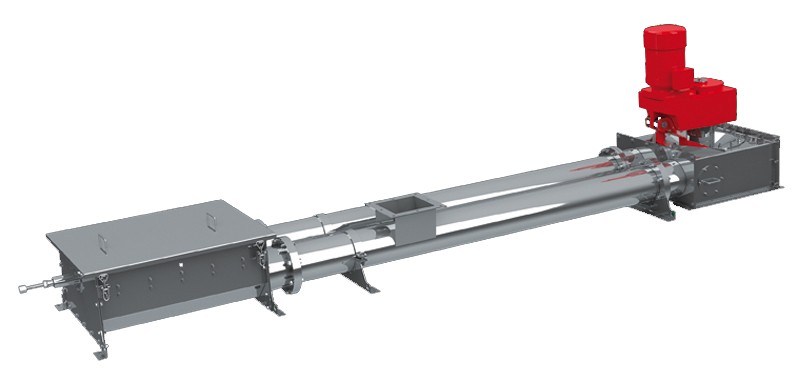 水平式管链输送机