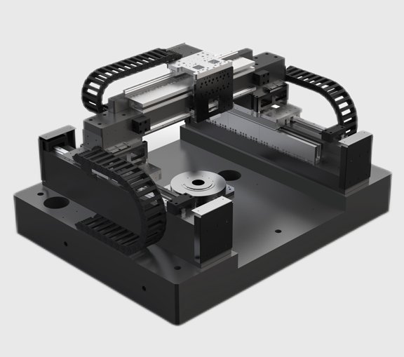 龙门双驱三轴精密运动平台