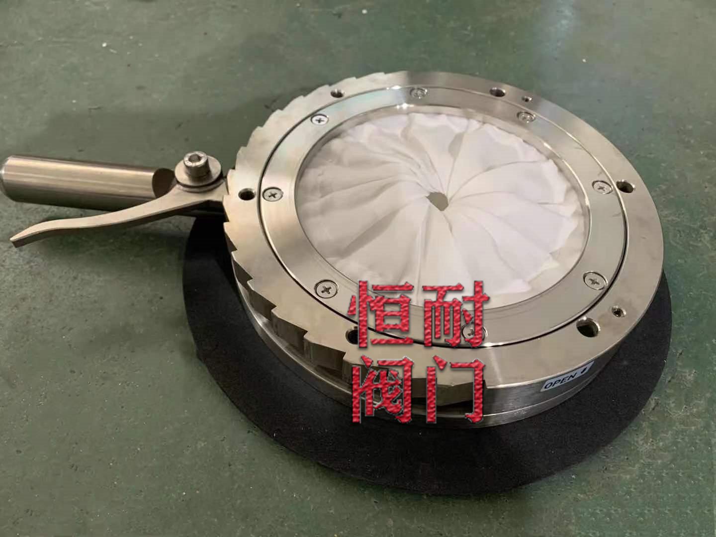 卫生级不锈钢光圈隔膜阀 虹膜阀 iris阀