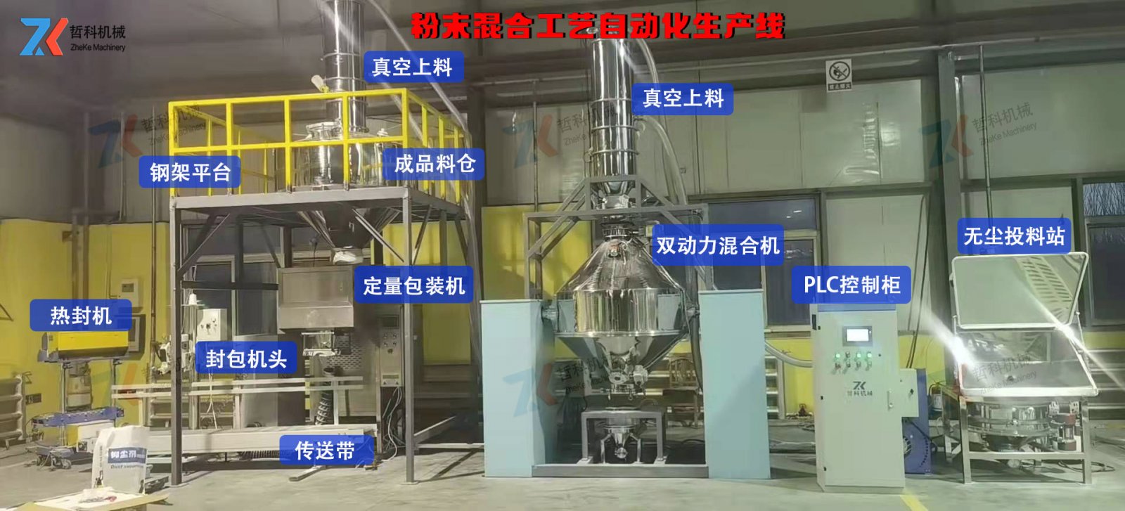 食品添加剂粉末自动化生产线