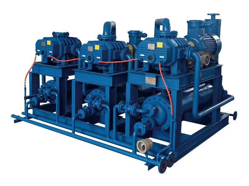 JZJQ型三叶气冷罗茨真空机组