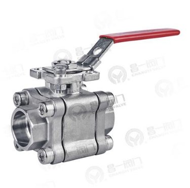 C318 三片式高平台螺纹球阀