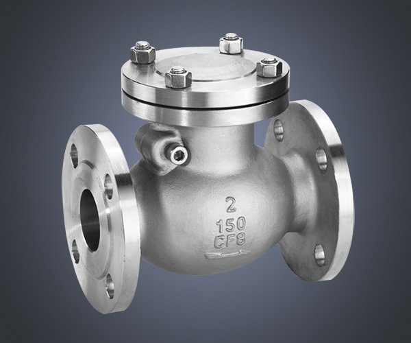 美标150LB法兰旋启式止回阀