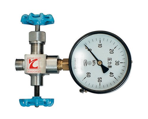 J91型压力表三通针形阀[外螺纹]