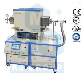 1700°C二通道混气高真空CVD系统