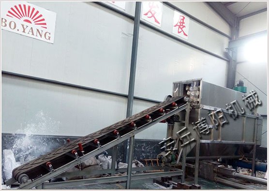 袋装颜料自动拆袋机，50kg粉体拆包卸料机