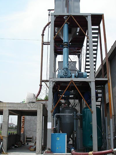 内河散装物料驳卸输送装置