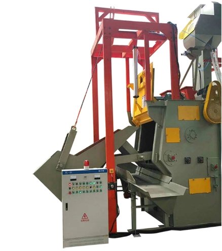 QPL300自动上下料履带式抛丸机