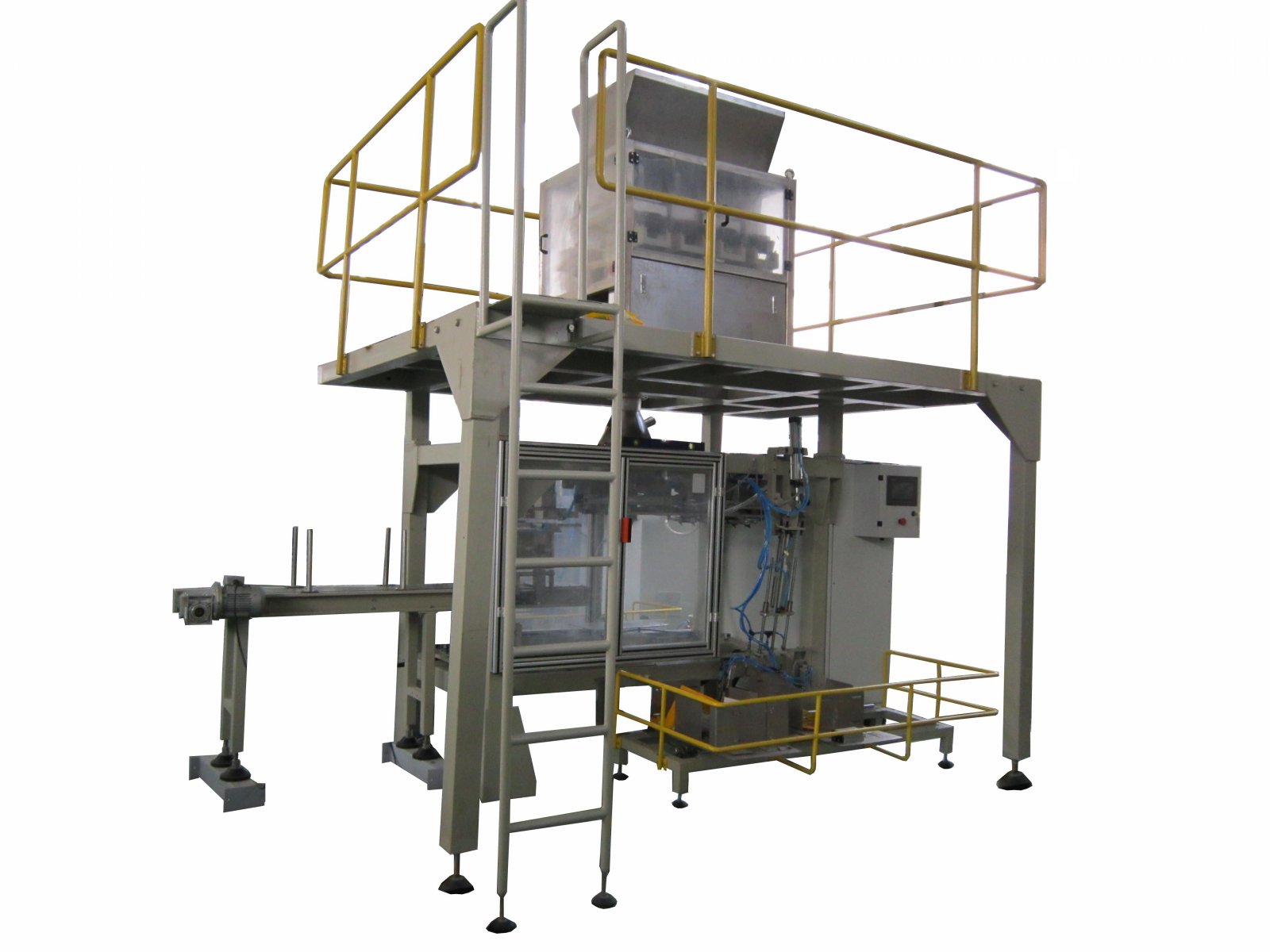 全自动颗粒给袋式包装机组