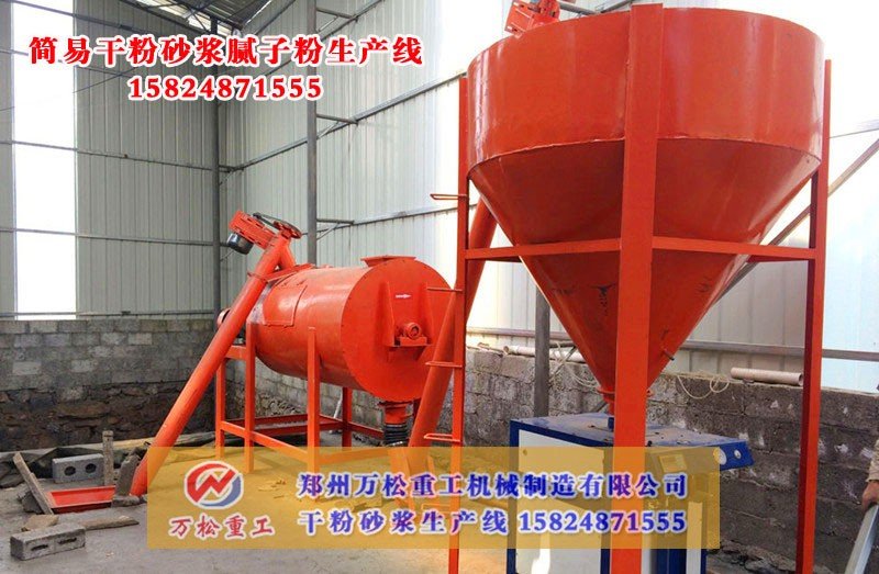 腻子粉成套设备成套配置