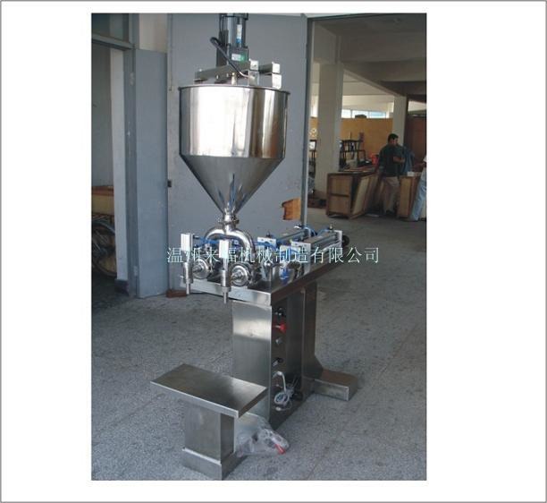 带搅拌型双头膏体灌装机