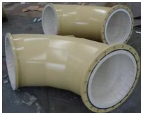 陶瓷贴片耐磨弯头