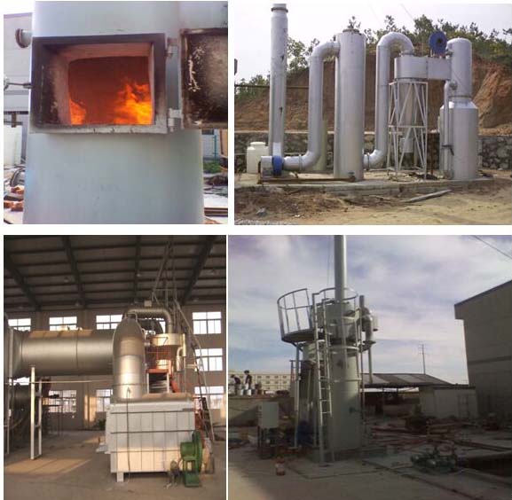 小型直燃式焚烧炉