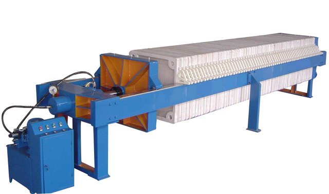 液压压紧压滤机