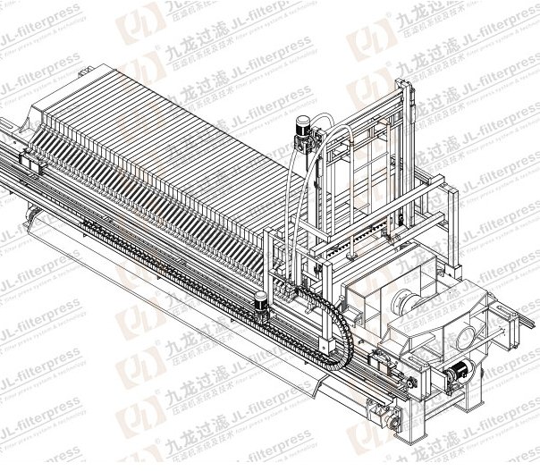 XG1500隔膜（16bar）自动清洗压滤机
