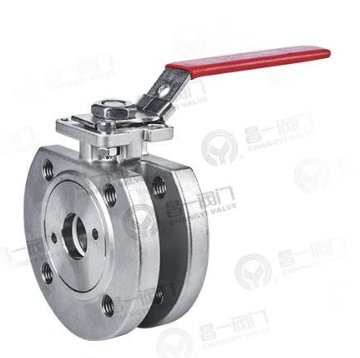 C106 薄型高平台法兰球阀